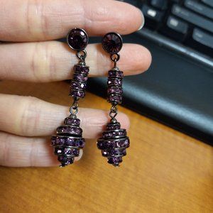 Screen Siren Earrings (Purple)